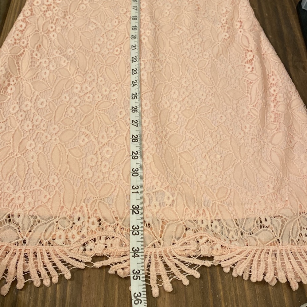 Pinky lace dress NWOT - Picture 7 of 8